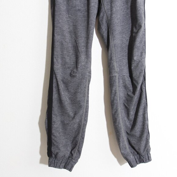 Lululemon Track To Reality Pant Heathered Texture Printed Grey Deep Coal / Black - Picture 3 of 12